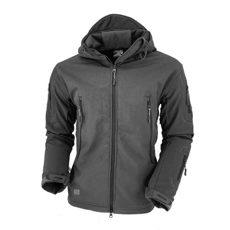 Waterpoof Tactical Windbreaker Shark Skin Outdoor Jacket Three layer fabric Mountain Wear Factory wholesale