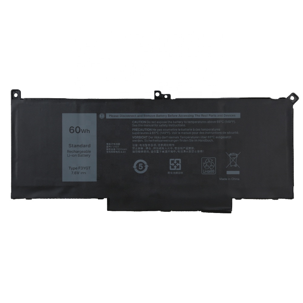 Battery for Dell Latitude 7380 7390 E7480 E7490 Laptop 7.6V 60WH DM3WC 2X39G 451-BBYE KG7VF F3YGT Battery