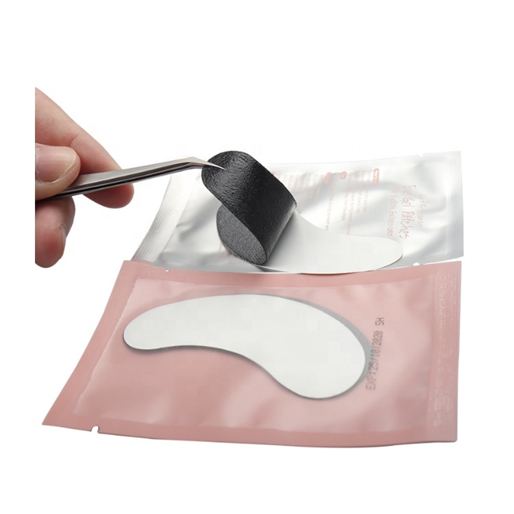 wholesale black hydrogel eye patch eye mask for eyelash extensions