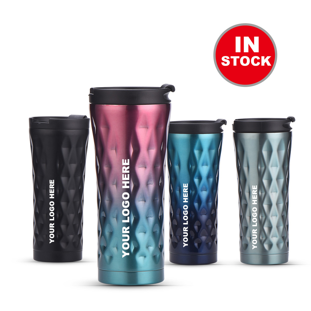 Из нержавеющей стали Термос кружка кофе производитель 18 oz металлическими закручивающимися крышками от проливания, без добавления бисфенола А дорожная кружка для кофе