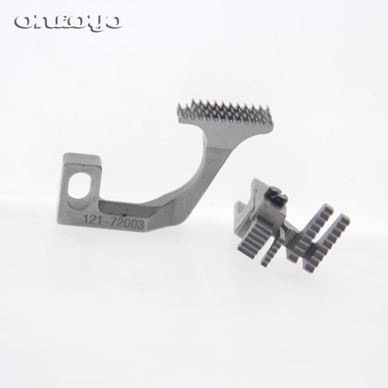 Industrial Sewing Machine Spare Parts Feed Dog 121-72003 121-71500/118-87106 Fits For Juki MO-6700/6714 Four Line Machine