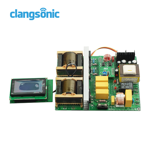 Ультразвуковой очиститель 40 кГц, драйвер, ультразвуковой генератор pcb с ЖК-дисплеем