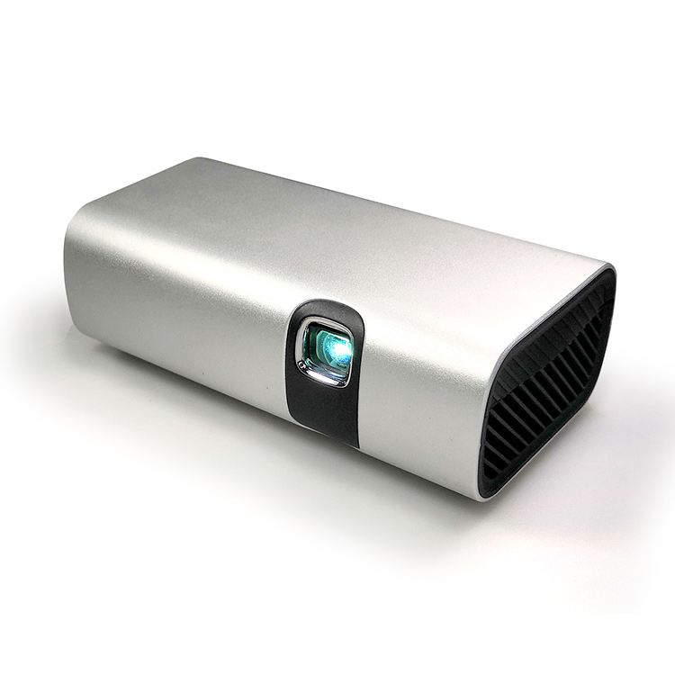 Lenovo P200 Pocket Mini Light Home Cinema Tv Projector for Car with Abs+pc+ Alluminum Alloy Housing DLP Digital Projector
