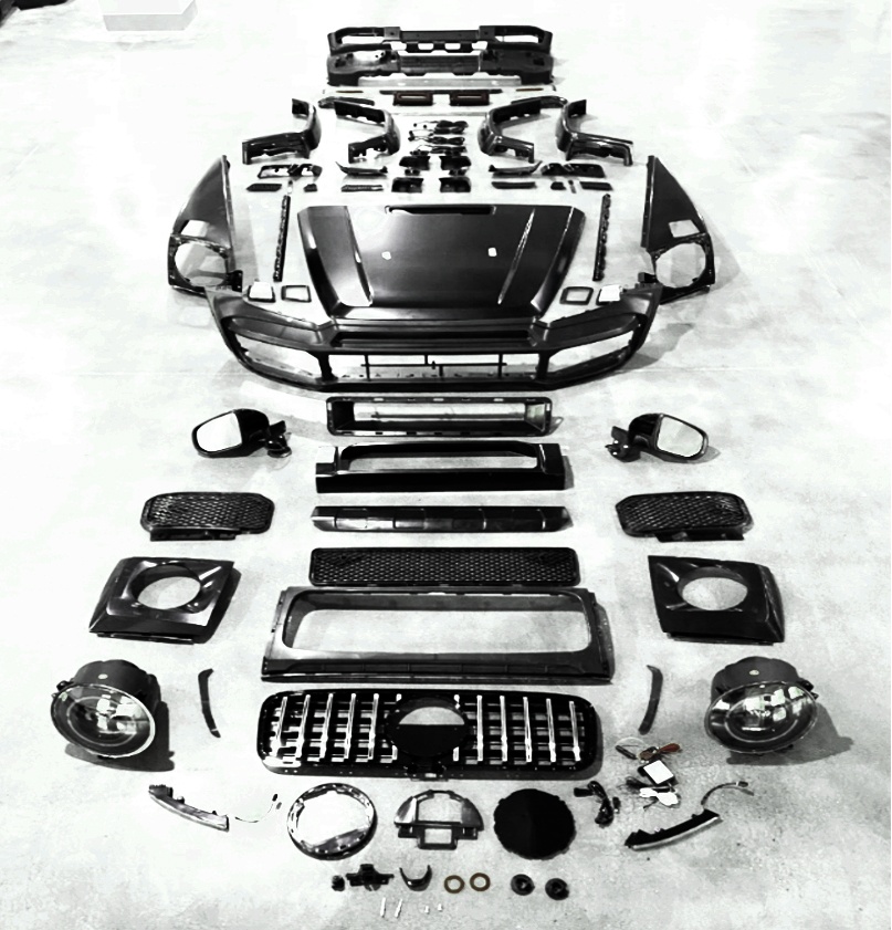 G class w463 G500 G550 G55 G63 G65 Комплект кузова для BENZ Barbus widestar style