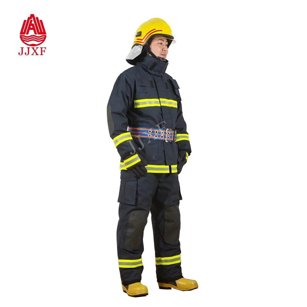 Fireman Fire Proof Jackets and Pants Fire Fighting Clothes