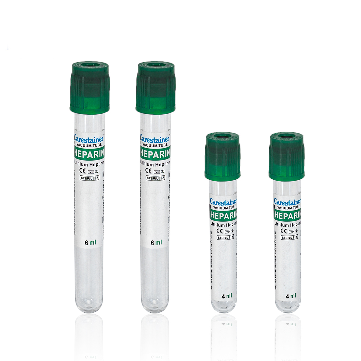 KS Medical Factory Plasma Capillary Green Vacuum Blood Heparin Tube