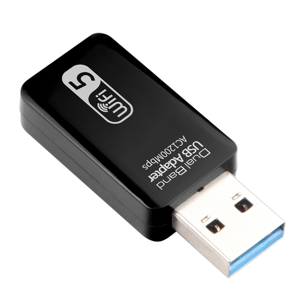 5,8G/2,4G беспроводной USB Wi-Fi адаптер 1300 Мбит/с карта Wi-Fi приемник передатчик двухдиапазонный Быстрый прием для ПК Прямая поставка