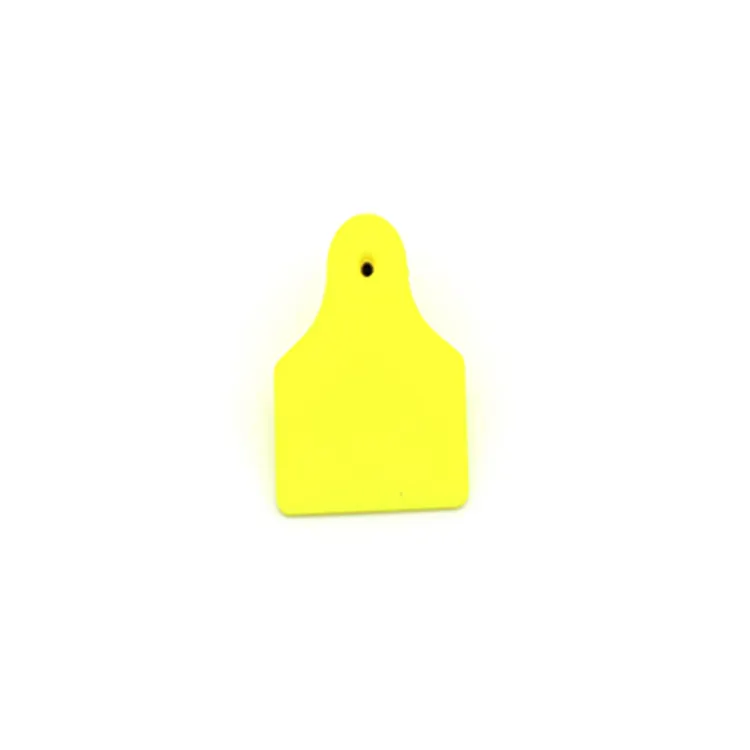 high quality various shapes veterinary pig plastic ear tags without laser printing for cow sale