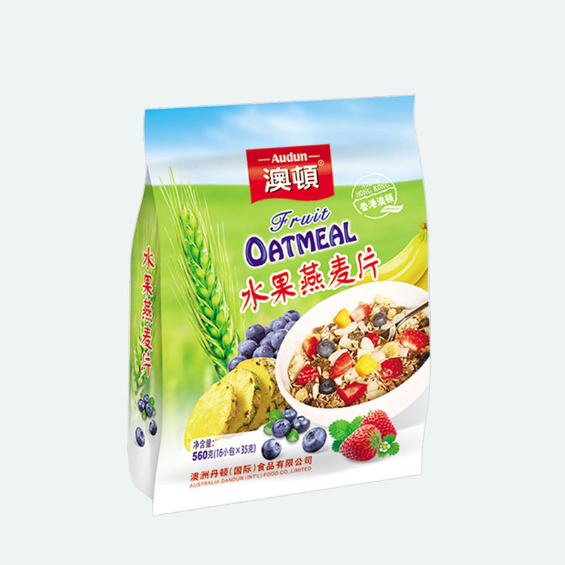 Хит продаж, вкусная овсянка, хлопья, овсянка бренда audun, фруктовая овсянка для дома