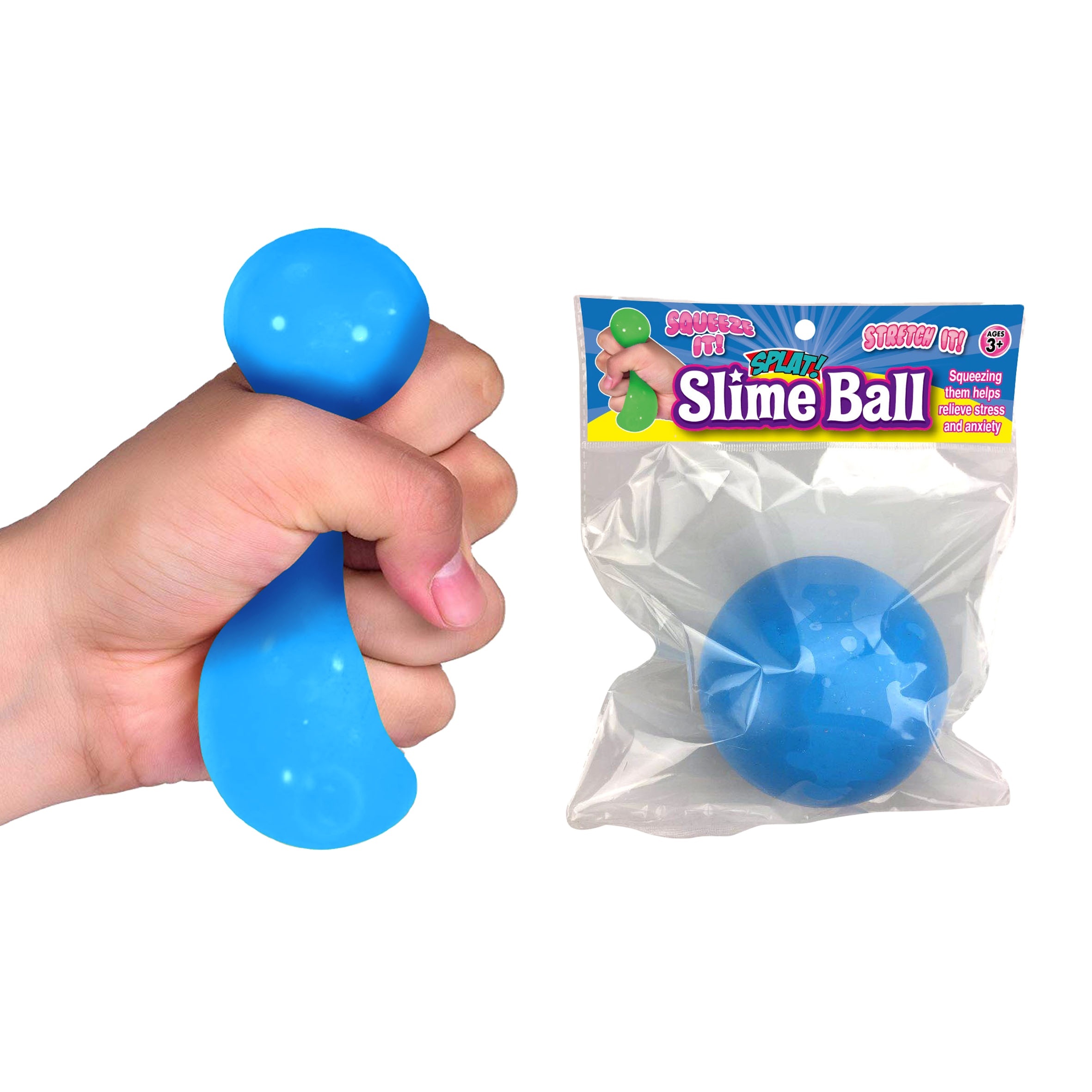 Wholesale Custom TPR Cute Water Bead Gel Soft Soft Fidgeting Children'S Toys Adult Soft Squeeze Slime Toy Ball