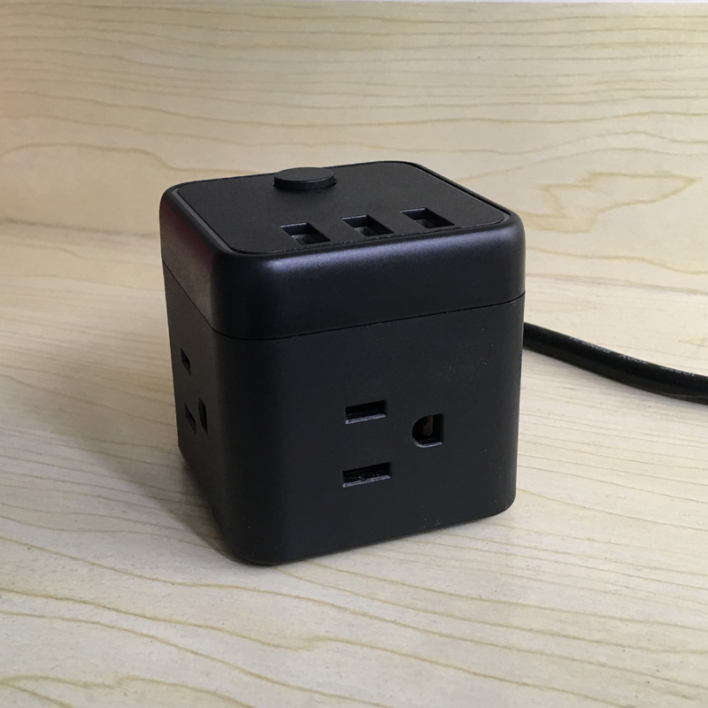 USB Настольный разветвитель питания куб розетка удлинителя