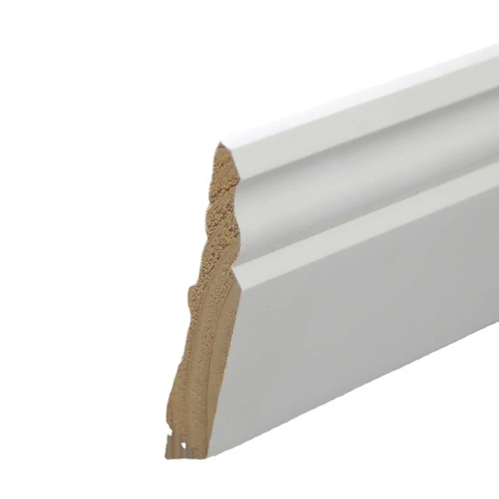 Jiraw Colonial Baseboards High Quality Pine Skirting Board Manufacturer