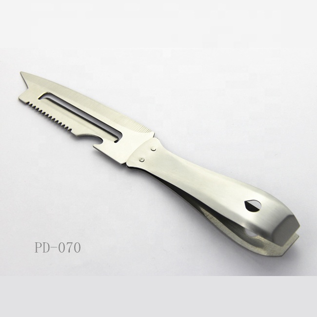 S/S multi-function potato pleer sharp tip kitchen peeler