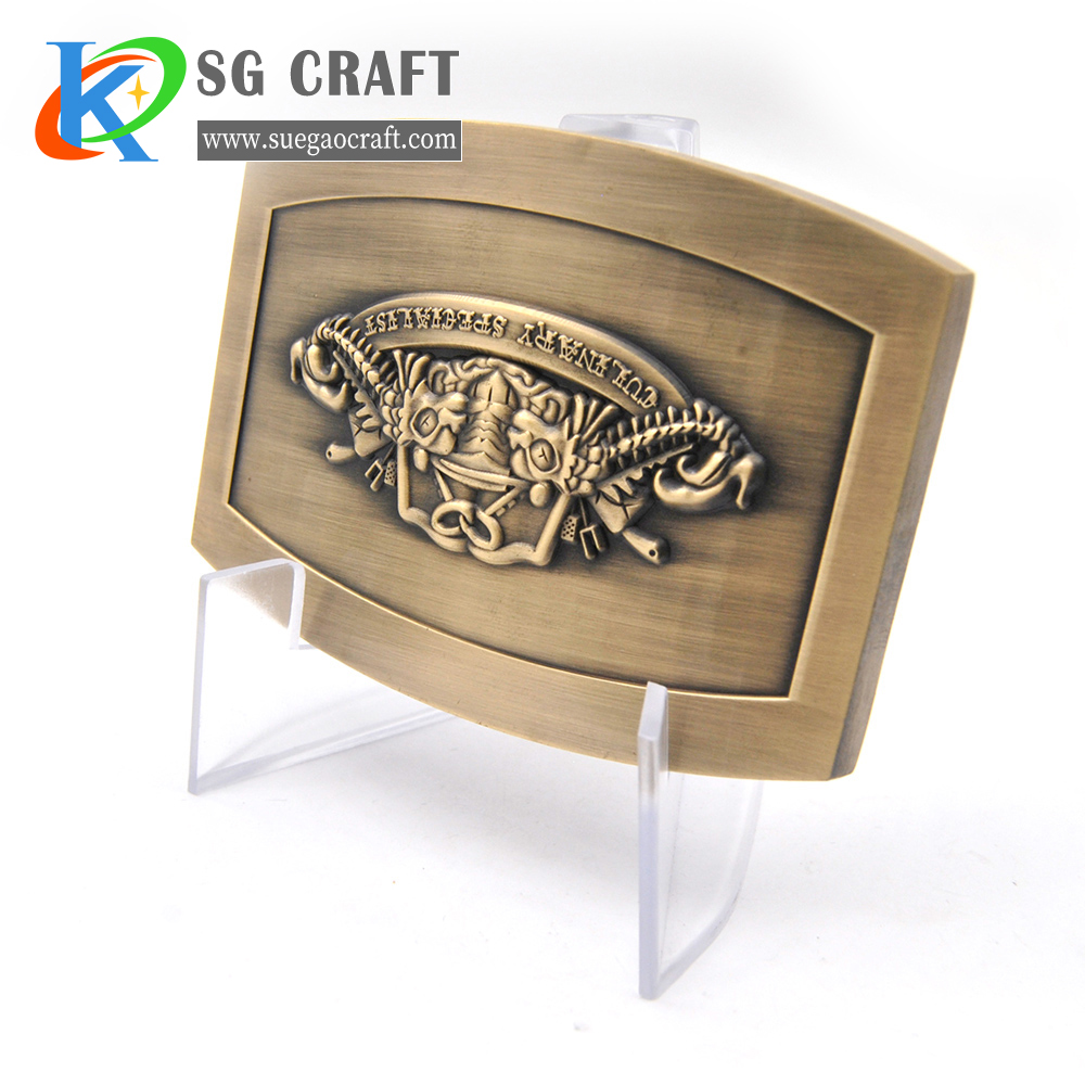Индивидуальный дизайн 3D логотип OEM металлический цинковый сплав Высококачественная пряжка для ремня для мужчин Дубай для ремня