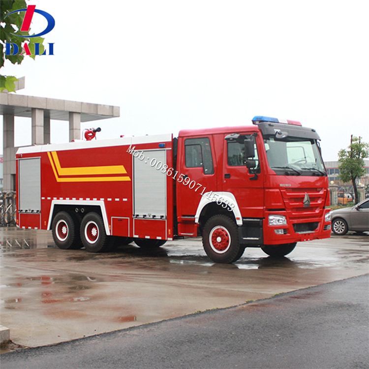 DALI Sinotruk пожарная машина, пожарная машина производитель с хорошей ценой для продажи
