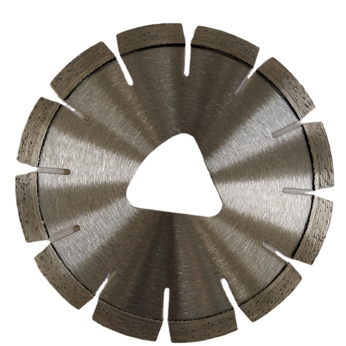 Premium 6'' Diamond-Ceramic Circular Saw Blade for Granite, Metal, and Marble Cutting, Early Entry, Laser Welded