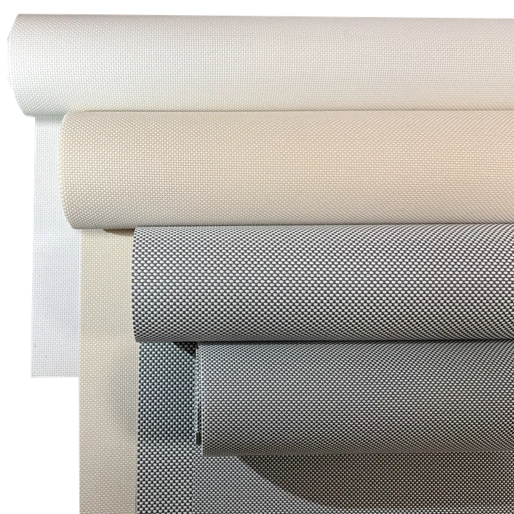 Factory Sale High Quality Sunshade Roller Blinds Screen Fabric Solar Roller Blind Sunscreen Fabric