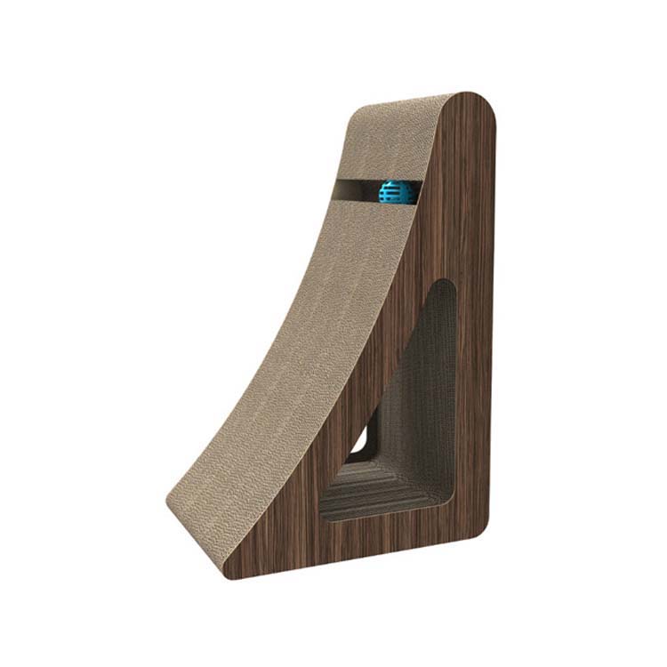 Hot Sale Pet Cats Scratcher Toys Curved Triangle Cat Scratching Board Sofa Protector Thicken Encryption Big Cat Scratcher