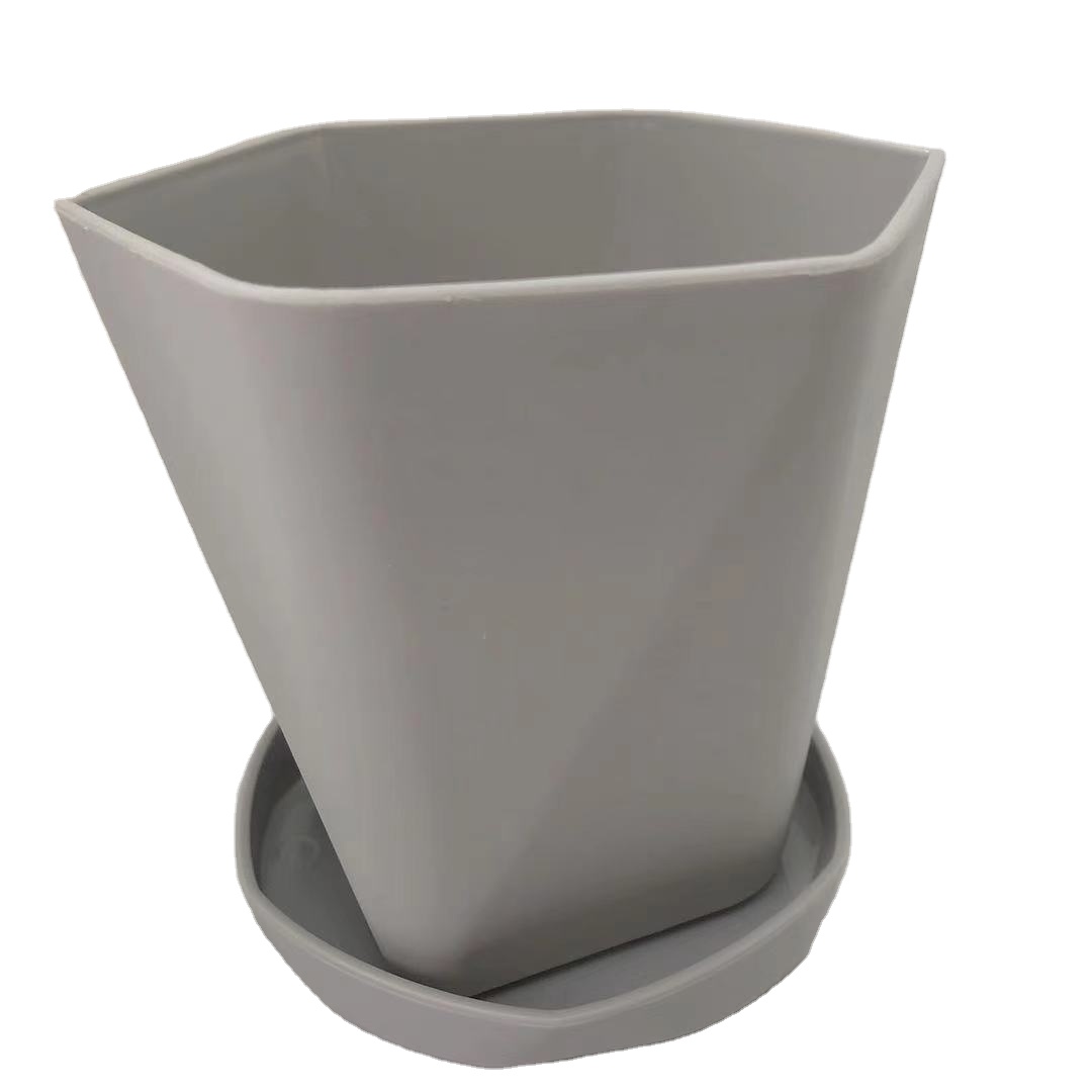 High quality plastic hanging flower pots for flowers and planters