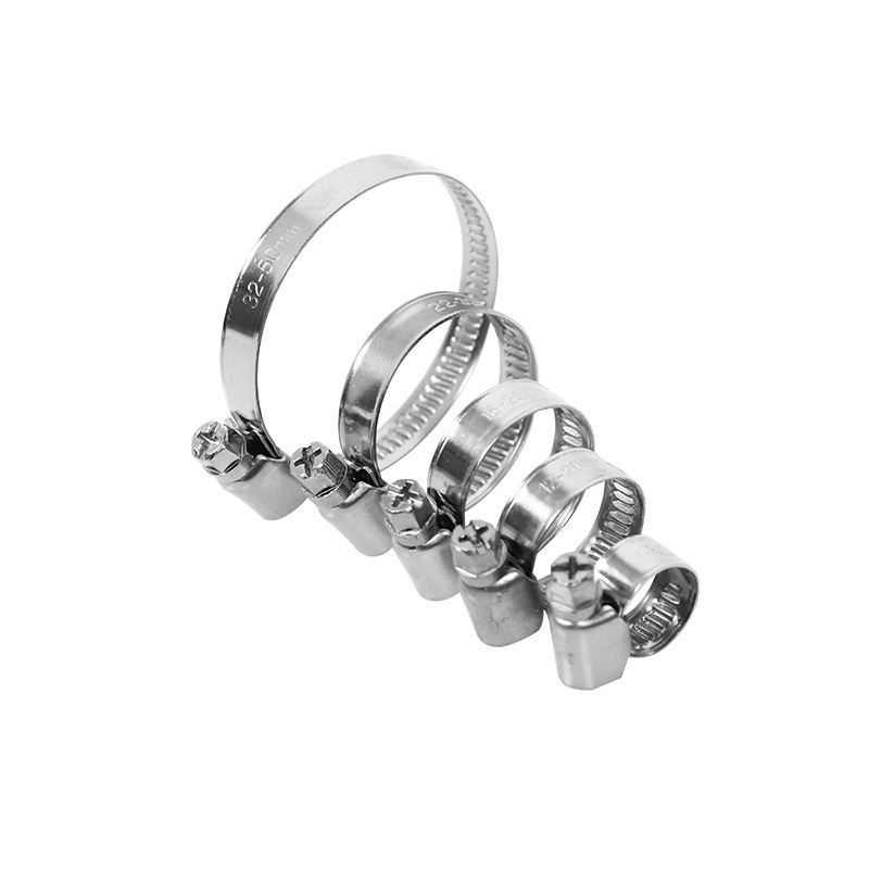 Stainless steel hose clamps