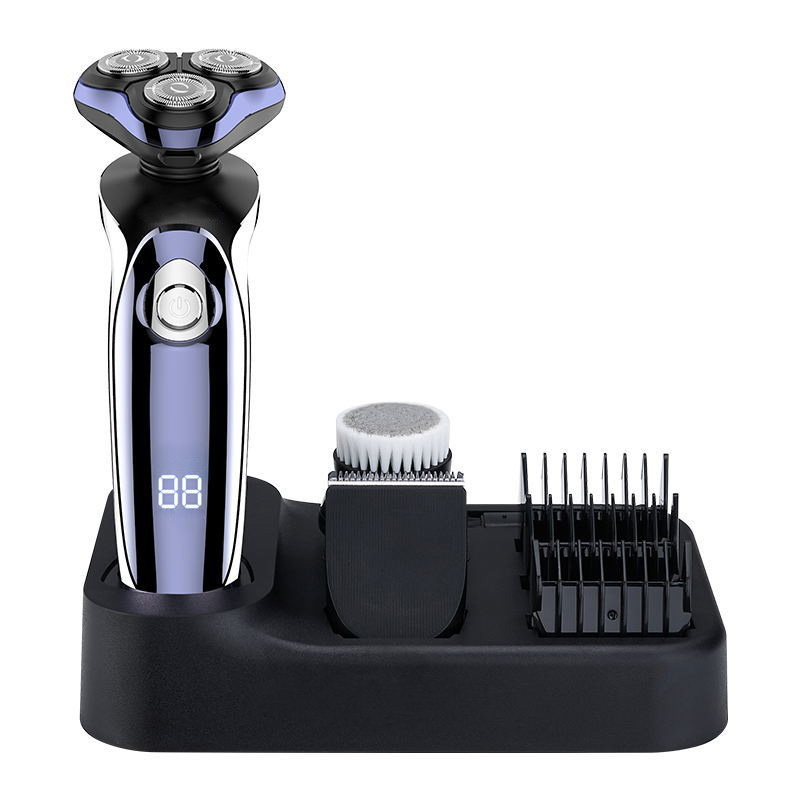 Yeselectric Electric 3D Floating Blade LED Light Men Trimmer Rechargeable Electric Men Shaver