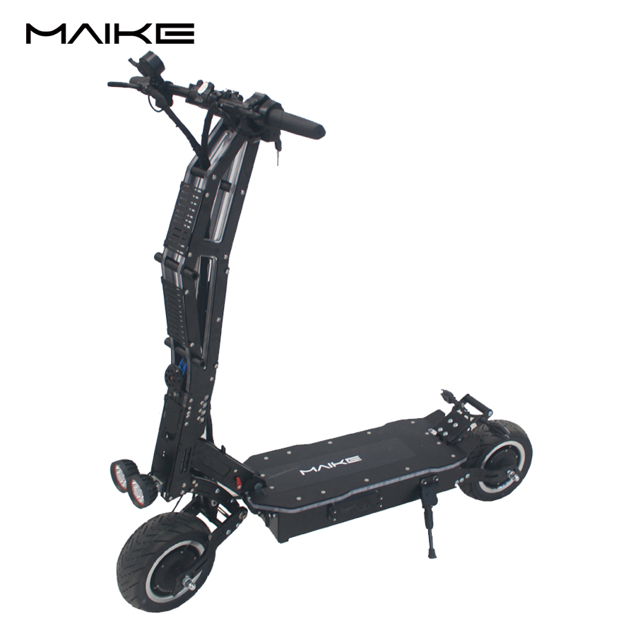 Оптовая продажа, скутеры Maike SGT 11 дюймов, 5000 Вт, двойной мотор, 60 В, 42 Ач, складной электрический скутер с воздушной подвеской