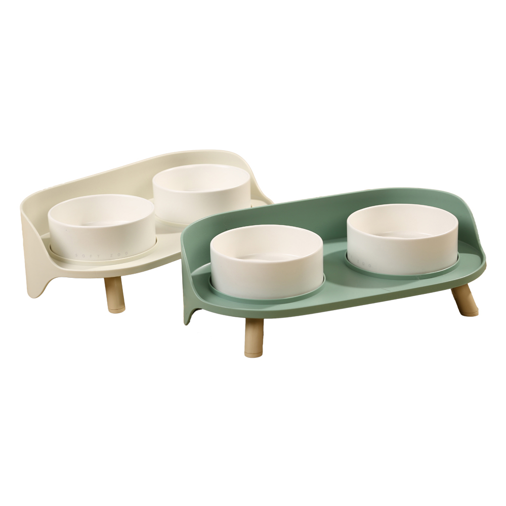 Hoopet Factory New Protect Neck Vertebra Ceramic Cat Food Feeder Bowl