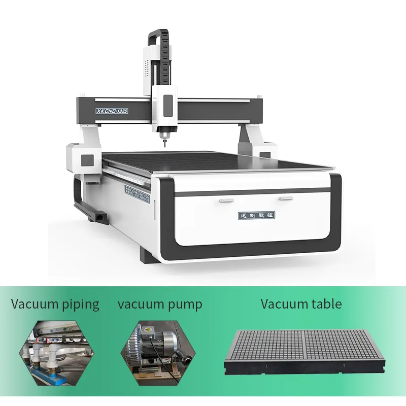 Xunke 3 Axis Cnc Router Machine Woodworking 1325 2040 3d Wood Carving Cnc Router Machines
