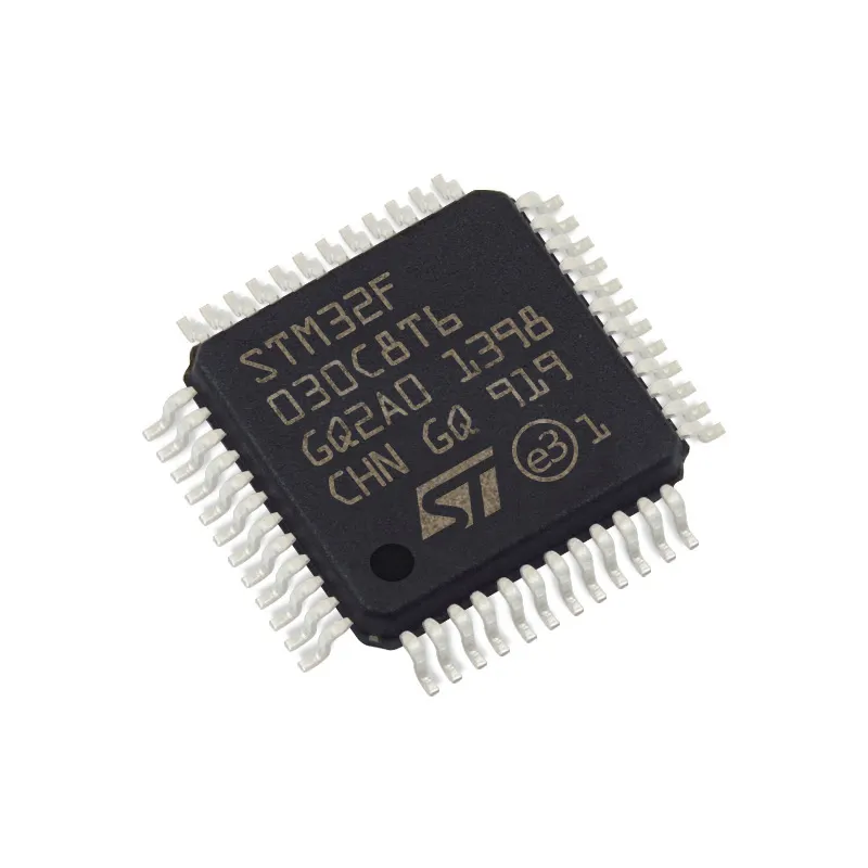 STM32F030C8T6 original product high quality LQFP48 online electronic components parts ic chips board MCU microcontroller