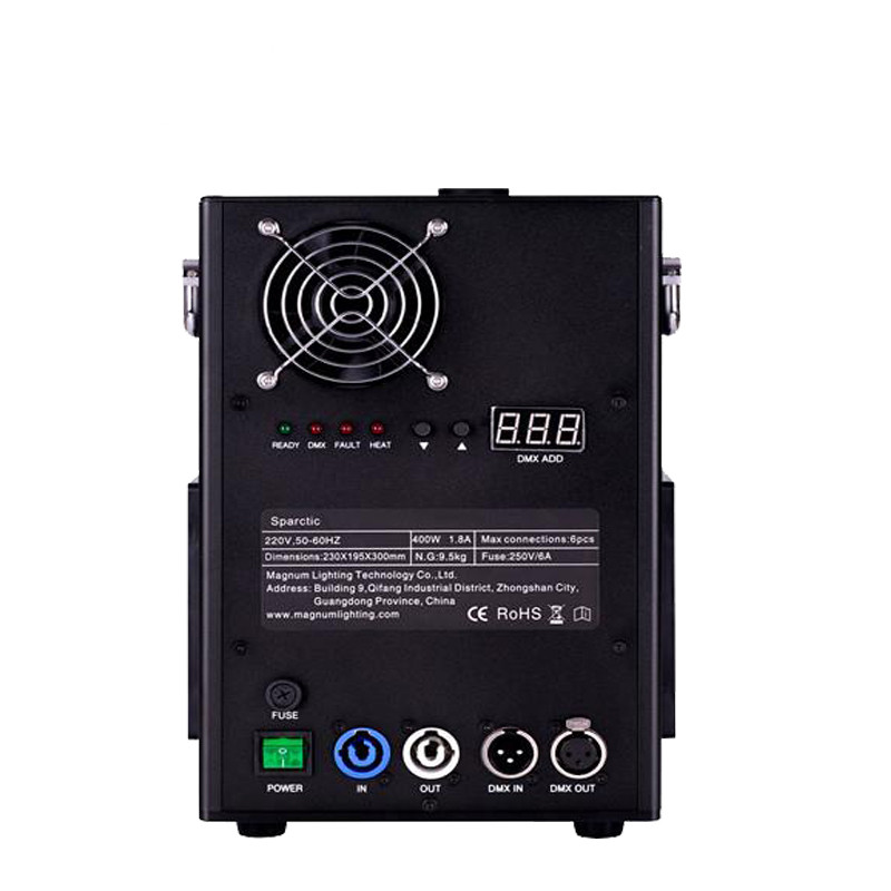 Холодный фейерверк Dmax control 750 Вт, для сцены и свадьбы