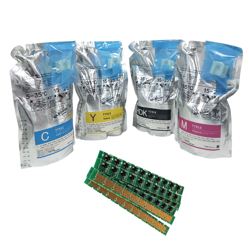 Surecolor F series F7170 F6000 F6070 F6200 оригинальные сублимационные чернила для цифровых текстильных чернил