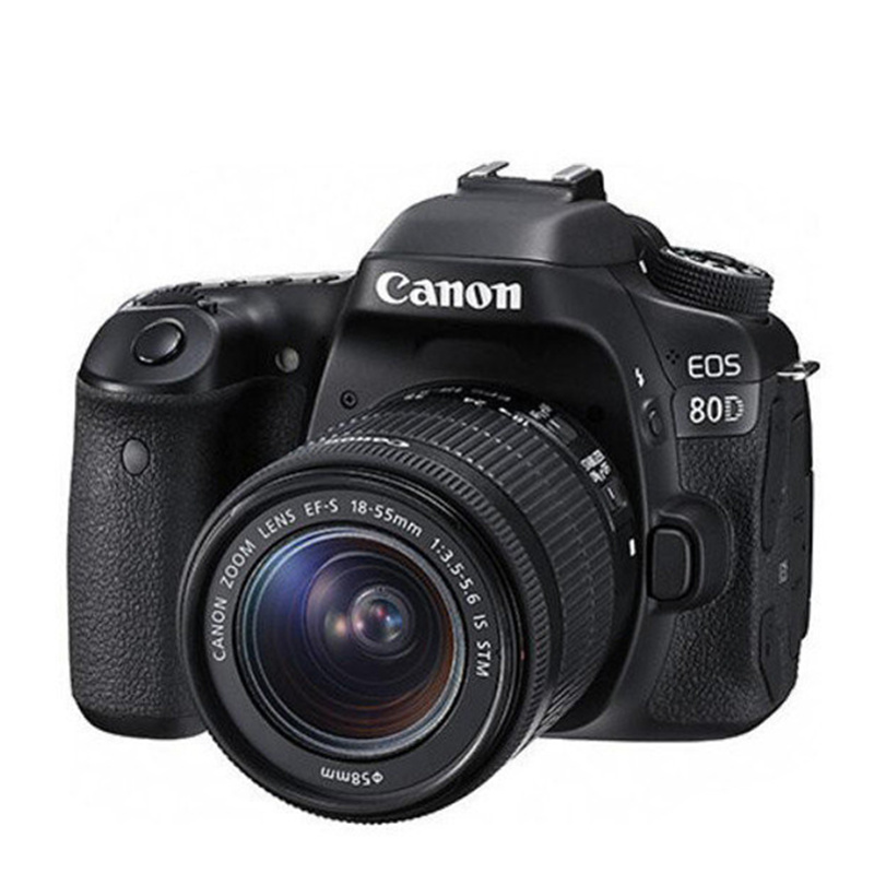 99% Новинка для canon EOS 80D корпус DSLR камера HD камера видеокамера с объективом canon 18-55 STM