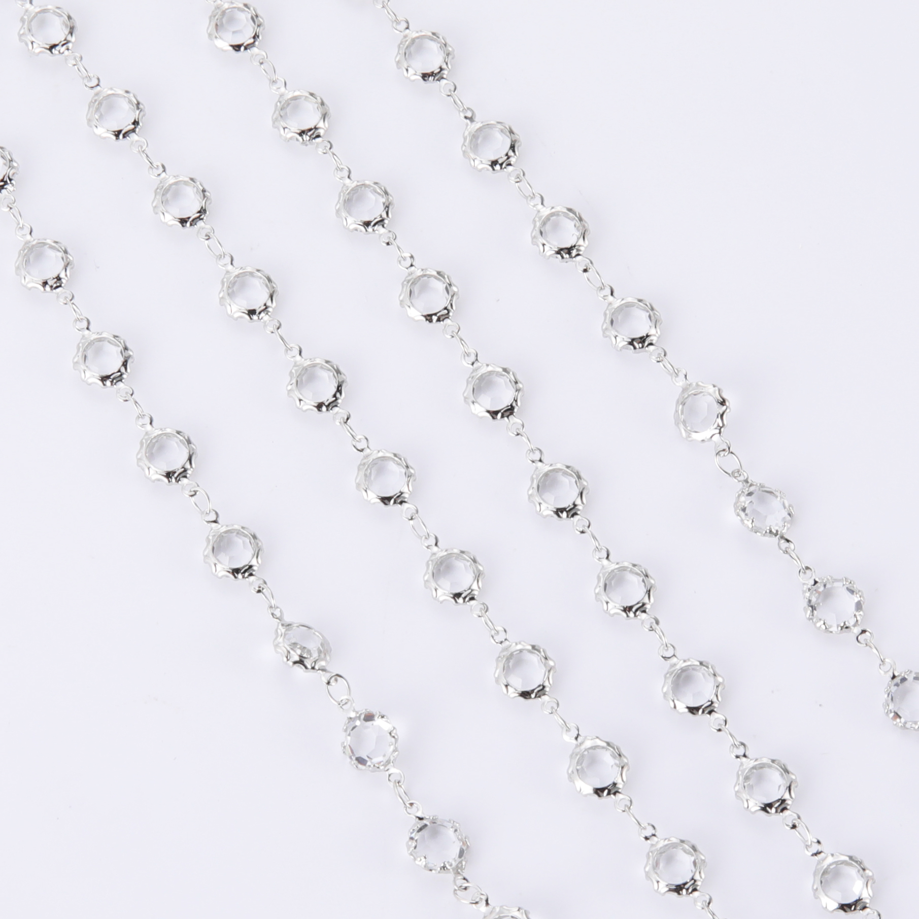 Crystal Glasses Neck Strap Chain for Women Beaded Sunglasses Chains Lanyard Eyeglasses Strap Cord Gold Color Metal Rope glasses