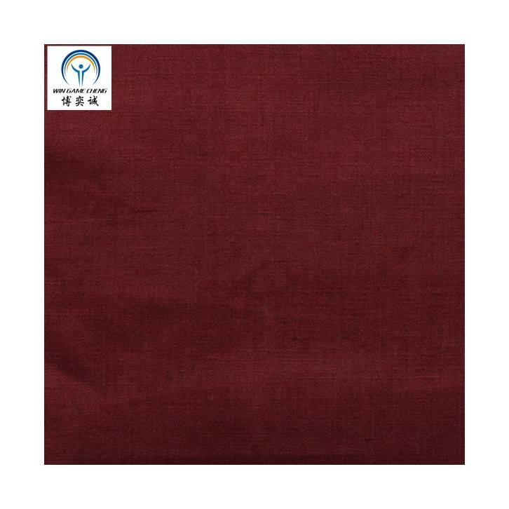 piece dye pure hemp fabric for garments