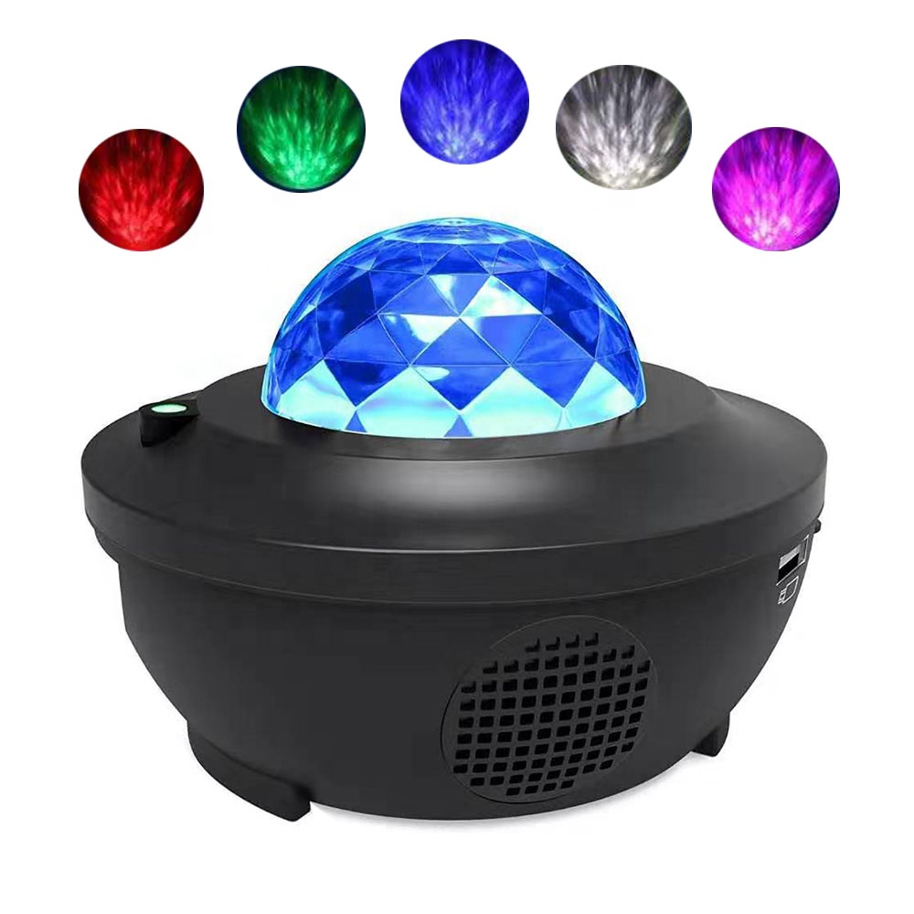 Baby Bluetooth Speaker Music Starry Star Night Laser Light Projector