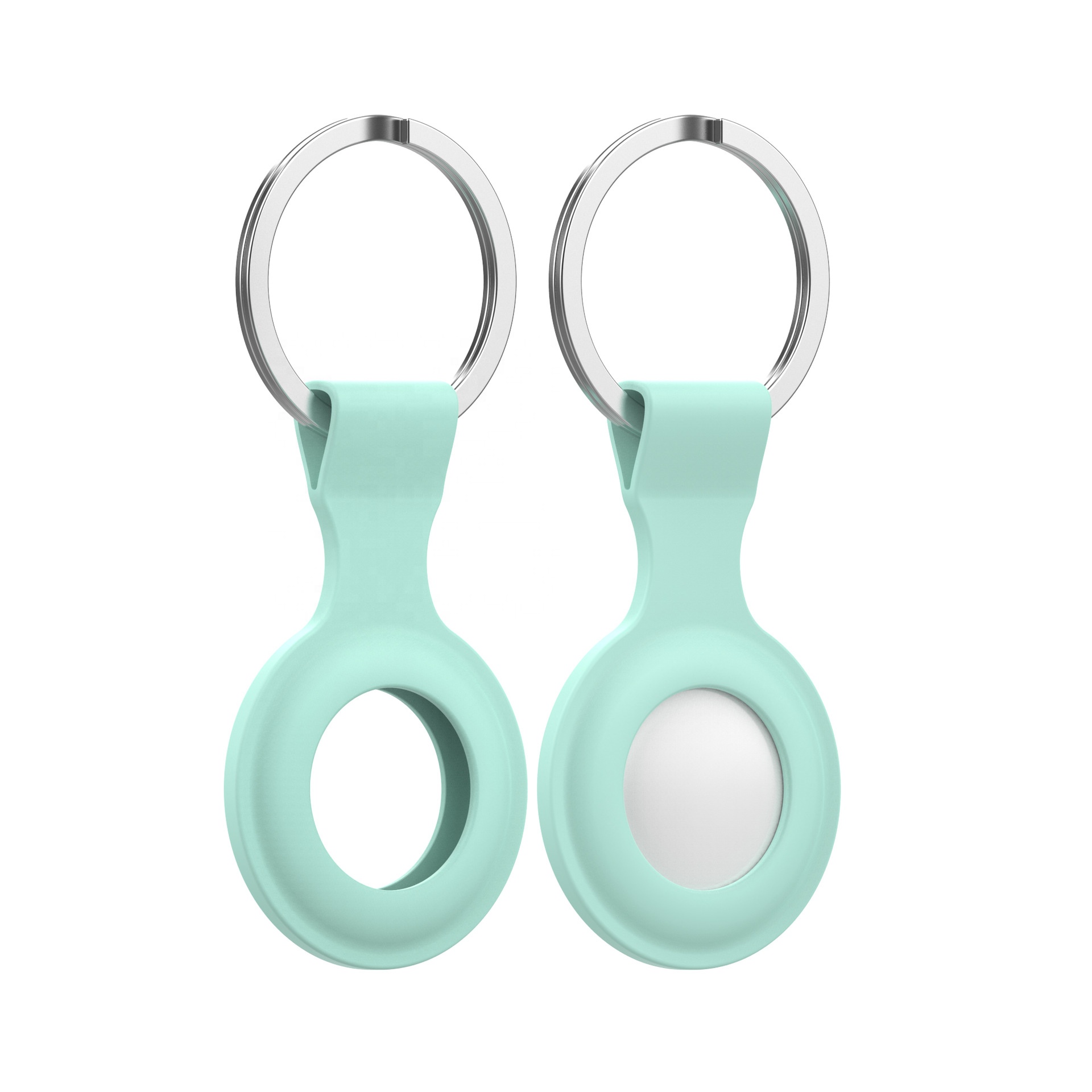 AAT1005 damonlight airtags чехол для AirTag телефон Key Finder Анти-Царапины защитный чехол из поликарбоната с цепочкой для ключей для Apple airtags