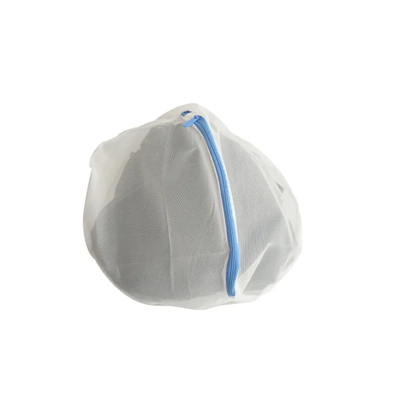 Eco Friendly Polyester Drawstring laundry products wash mesh bag with zipper extender