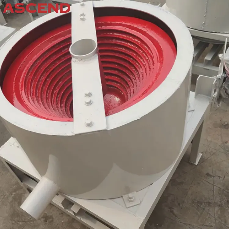 high quality gold wet pan mill mercury knelson type centrifugal concentrator machine