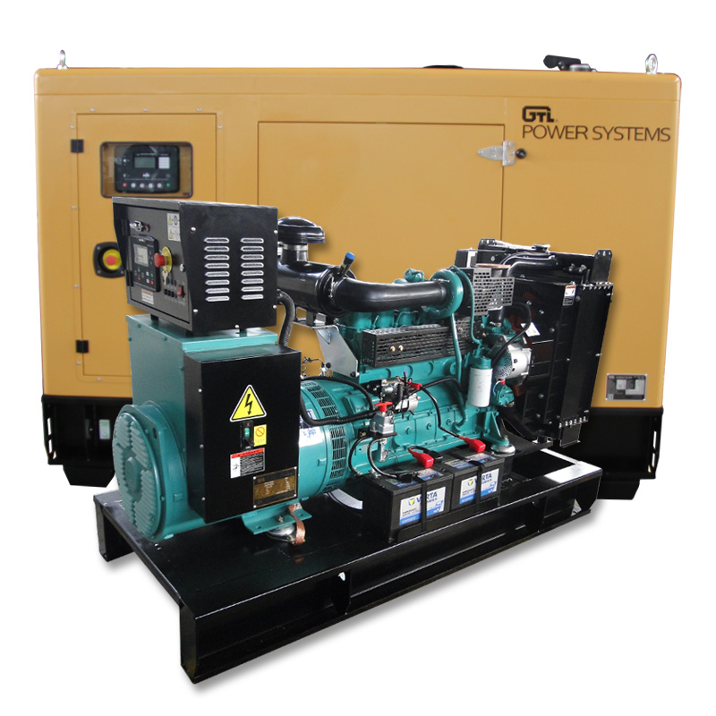 50KVA 3-х фазный тихий DCEC приведенный в действие дизельный двигатель cummins Генераторная Установка для коммерческого использования