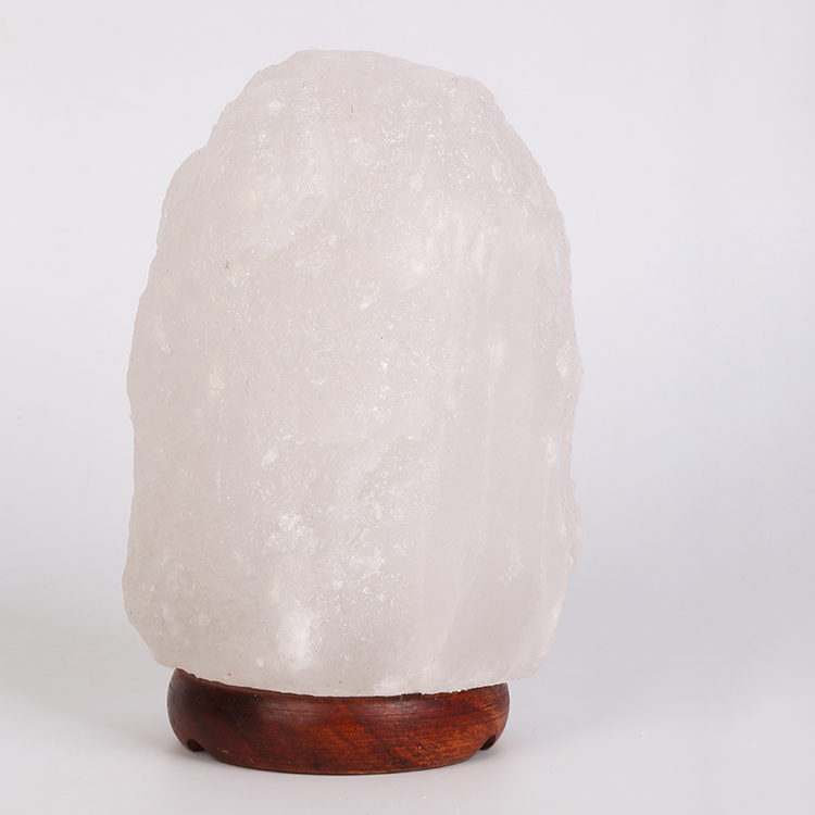 2-3kg 13cm White Diameter Natural Smart Himilian Salt Led Lamp