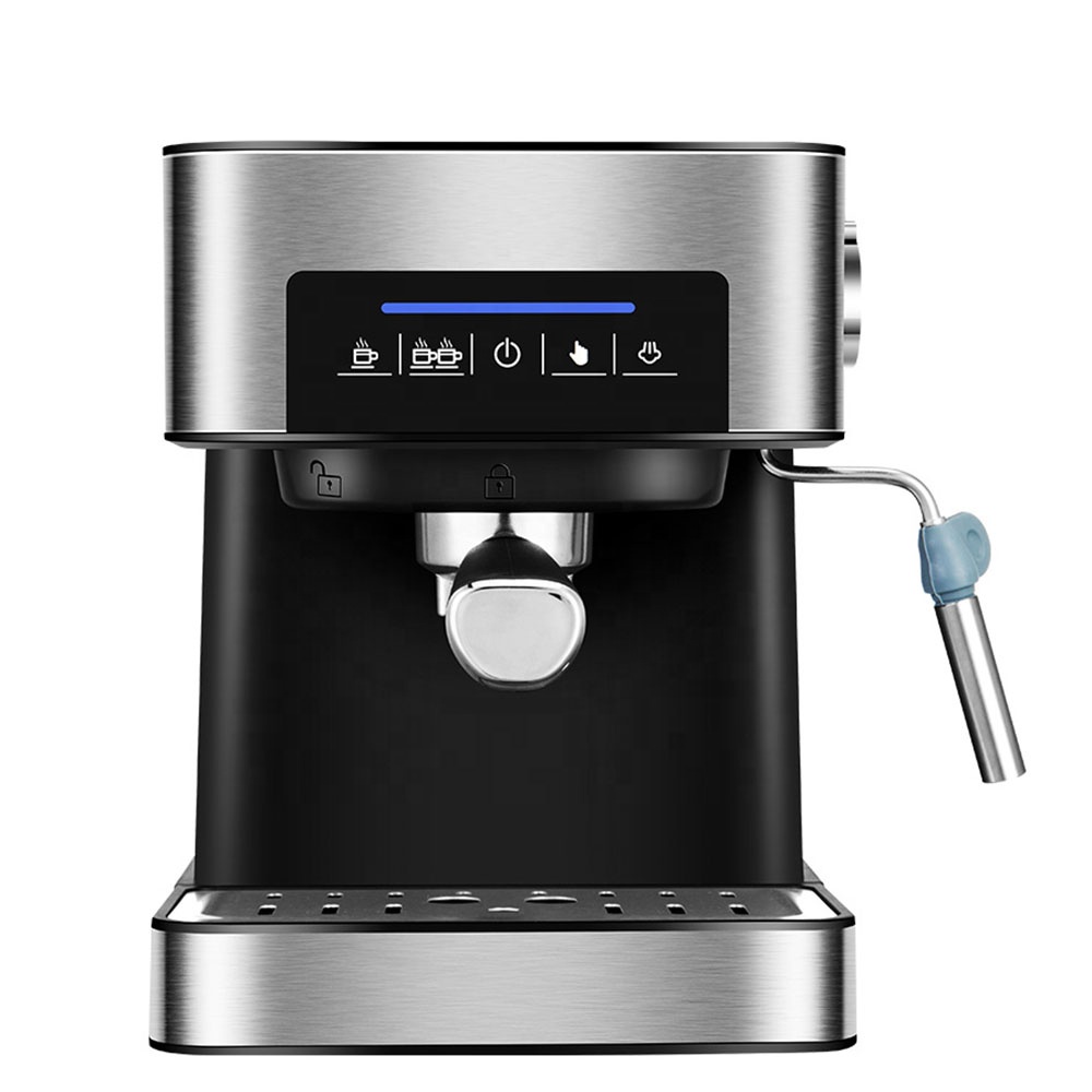 Touch Screen Electric Makers Stainless Steel Smart Espresso Fully Automatic Commercial Coffee Machine