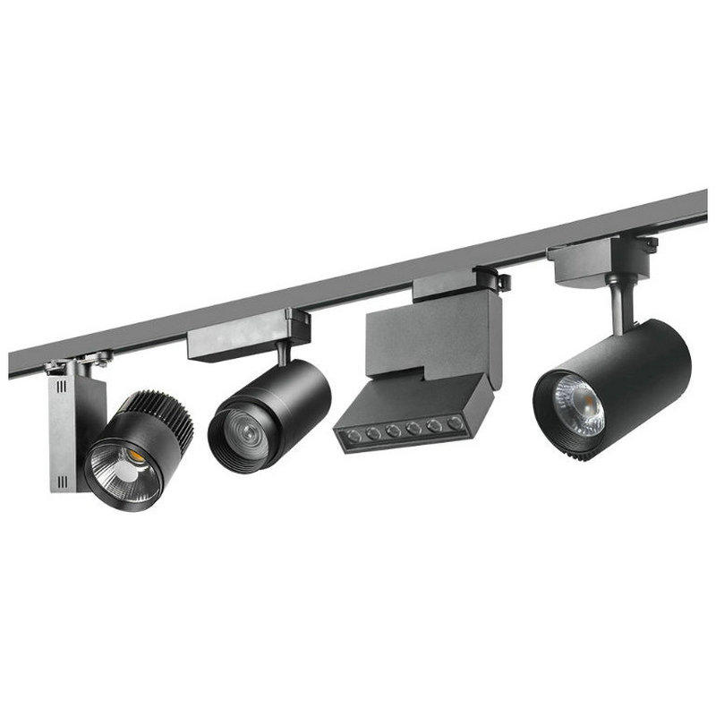 Hot Sale Good Quality Modern 1m 1.5m 2m Track Rail for 2 Wires Led Line System LED Track Light