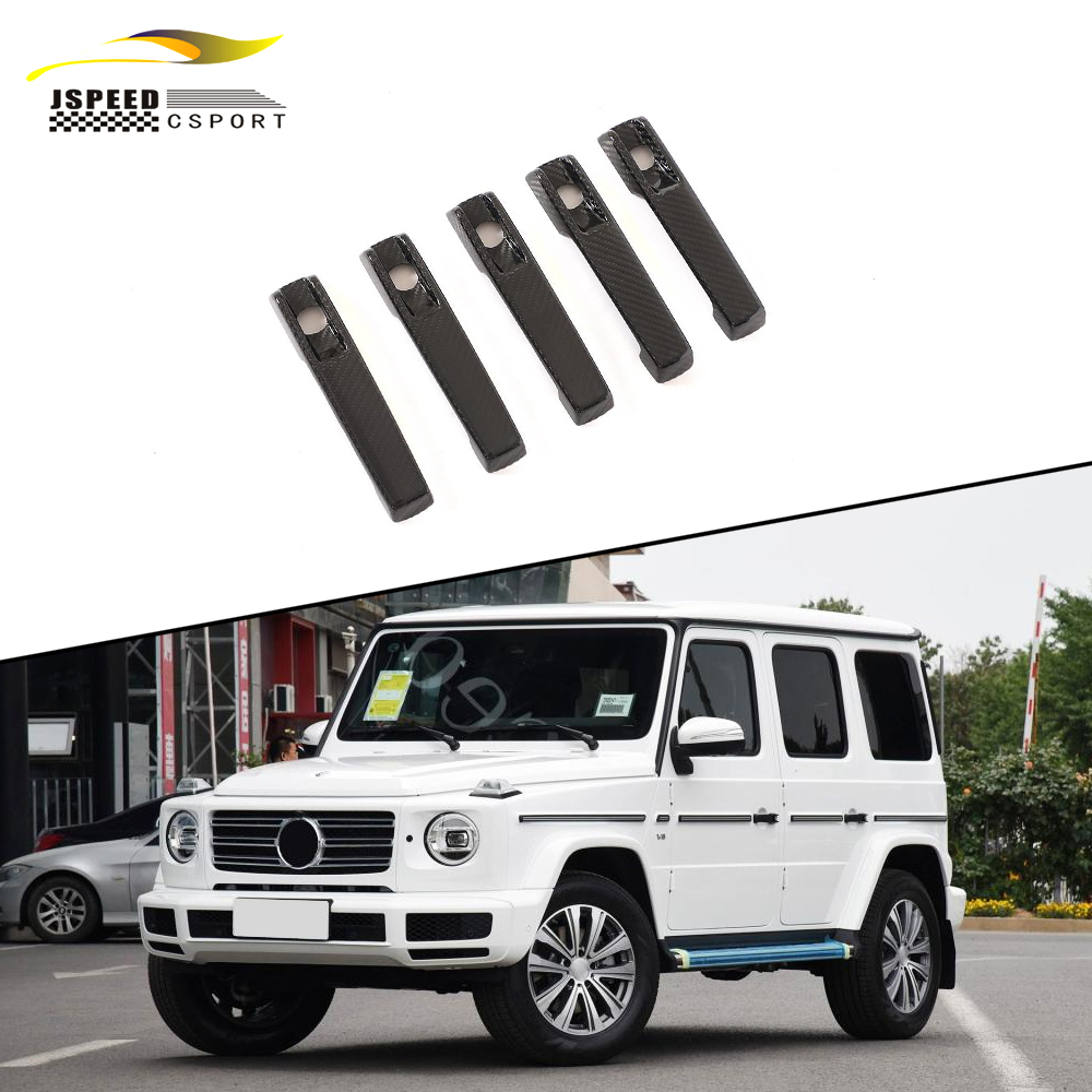 Углеродное волокно W464 дверных ручек для Mercedes-Benz g-класс G500 G550 G63 AMG 2020