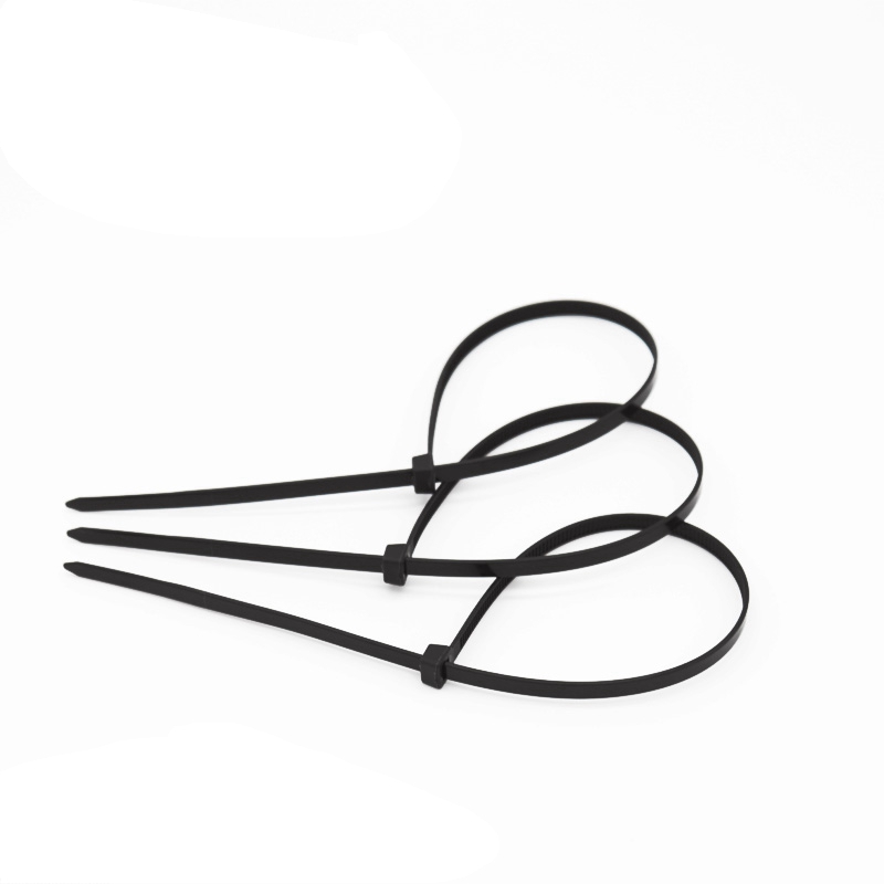 Durable Using Various 3.6x100 Black Multi Color Zip Self Locking Nylon Cable Ties