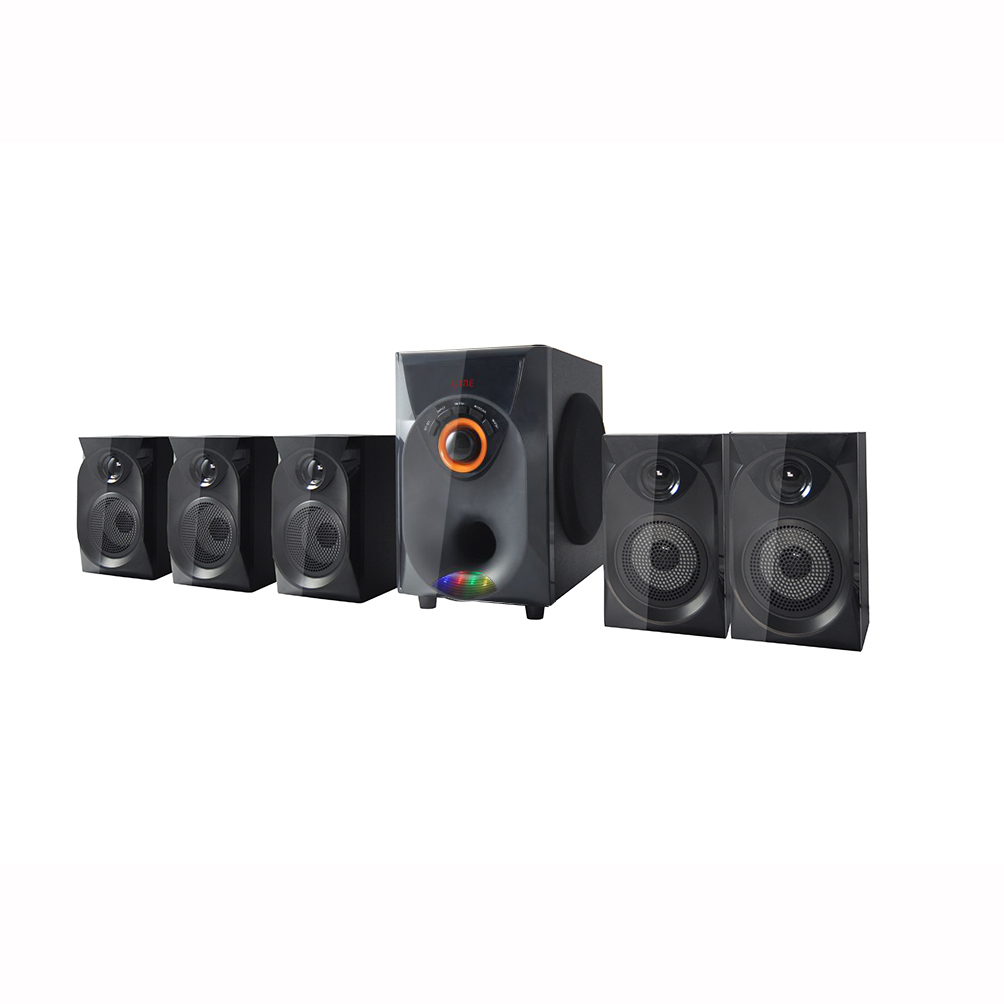 Лидер продаж 5,1, акустическая система для домашнего кинотеатра super bass с bluetooth и дистанционным управлением