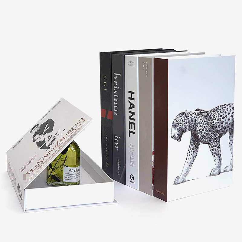 Модный журнал, поддельные книги для украшения, коробка для хранения, роскошное декоративное украшение для дома, имитация книг, украшения