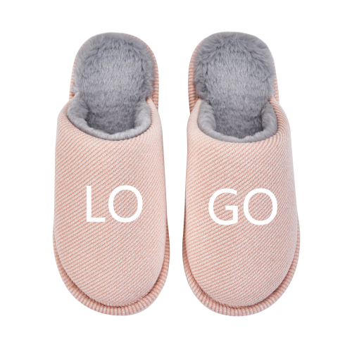 Most Selling Winter House Soft Sole Women Indoor fur plush Custom Logo Slippers