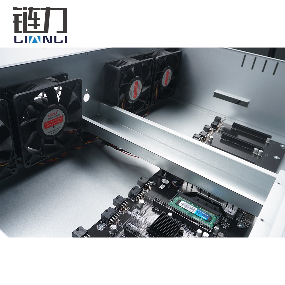 Оптовая продажа ETH mining case 8GPU mining rig case с 4 охлаждающим вентилятором