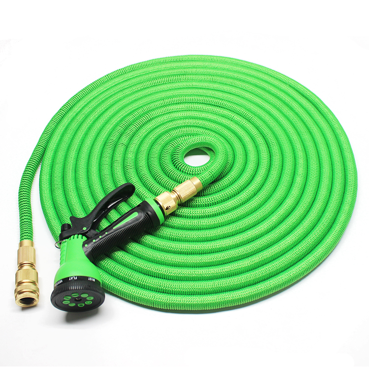 Lightweight expandable with spray head coil water hose dayflex hose magic hose expandable