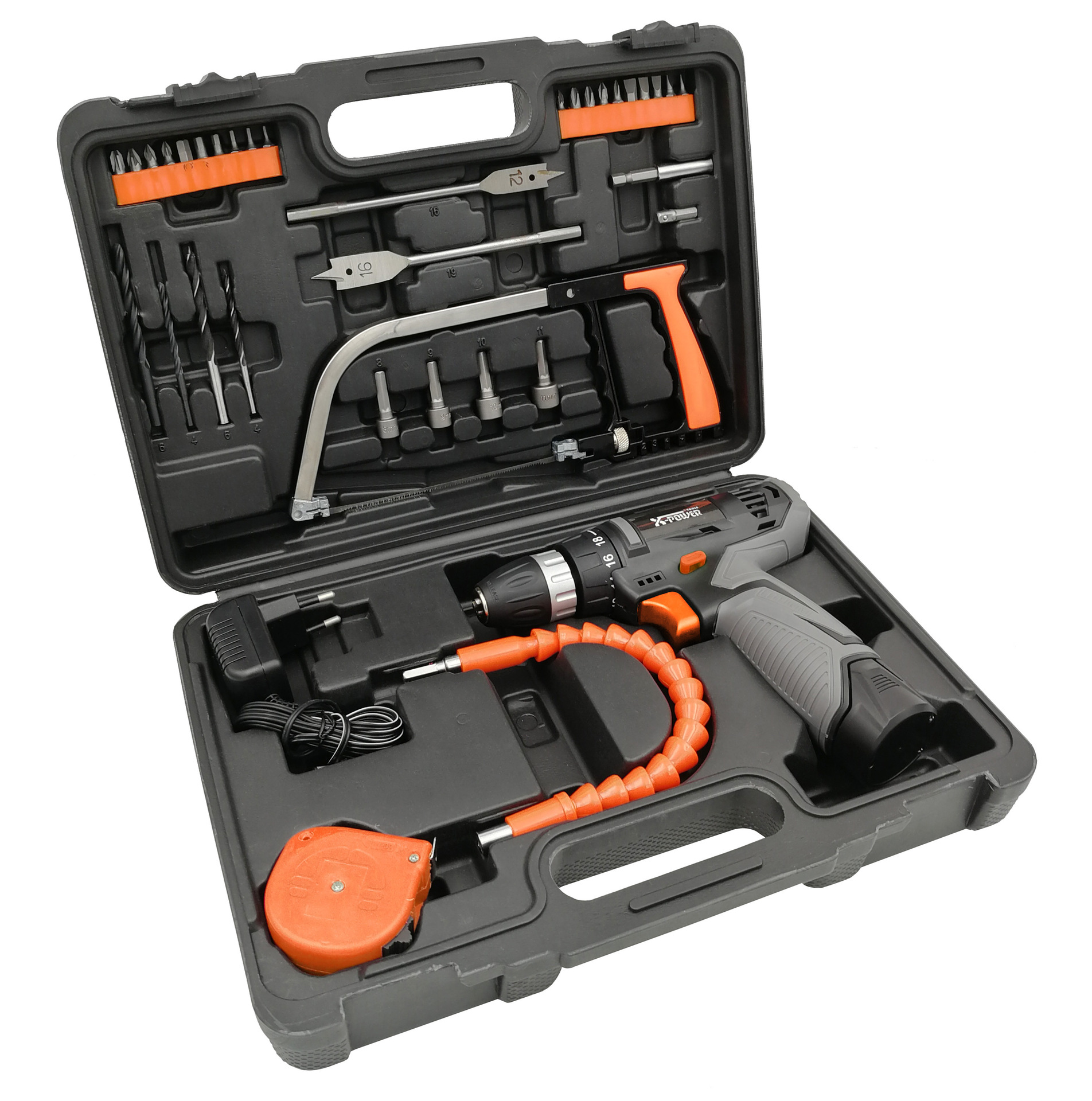 Мощный Heavy Duty портативная аккумуляторная батарея литиевая аккумуляторная ручная дрель машина